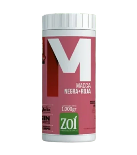 Macca Negra y Roja 1000 gramos Zoí 
