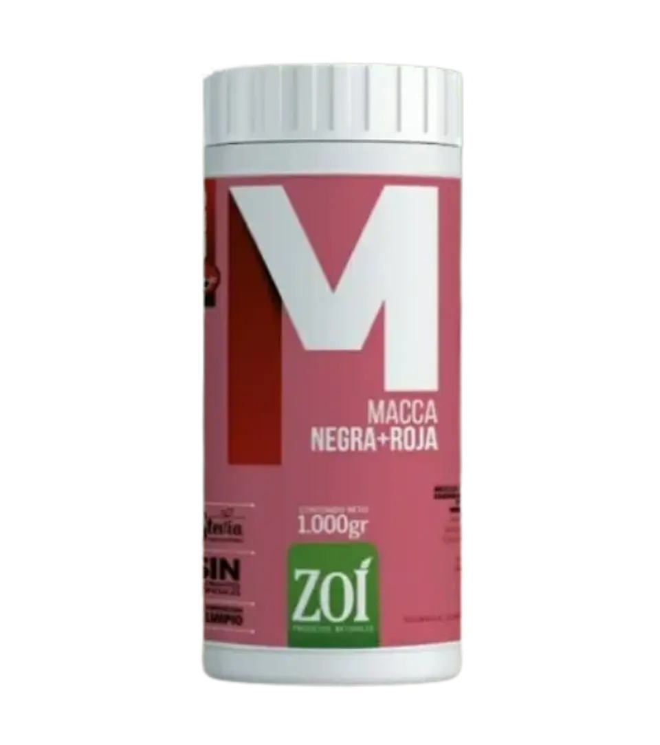 Macca Negra y Roja 1000 gramos Zoí  1