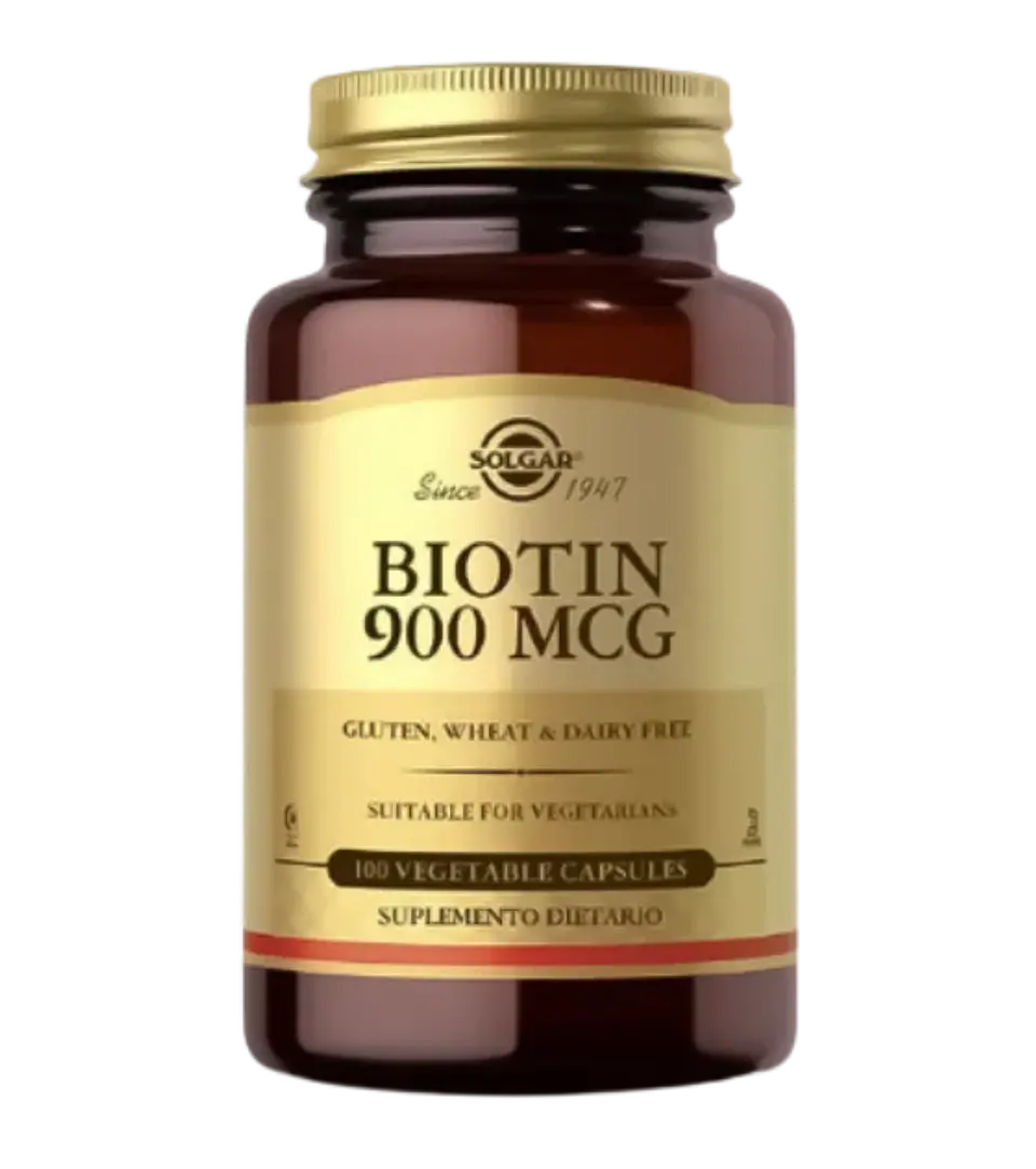 Biotin 900 mcg Solgar 100 Cápsulas 1