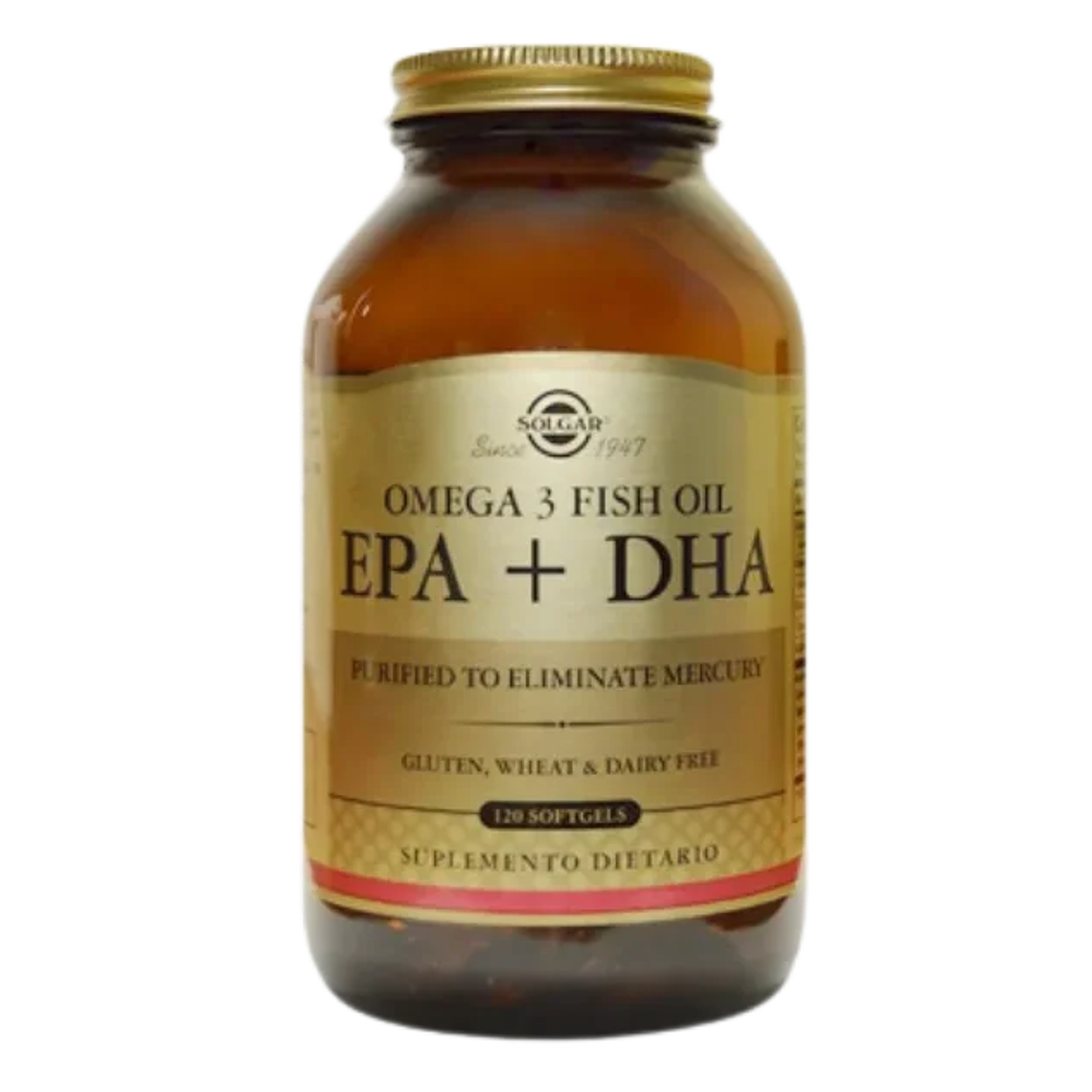 Omega 3 EPA + DHA 120 Softgels Solgar 1