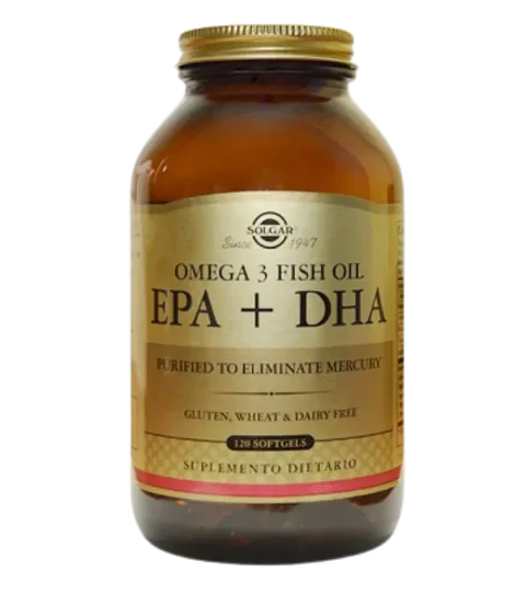 Omega 3 EPA + DHA 120 Softgels Solgar