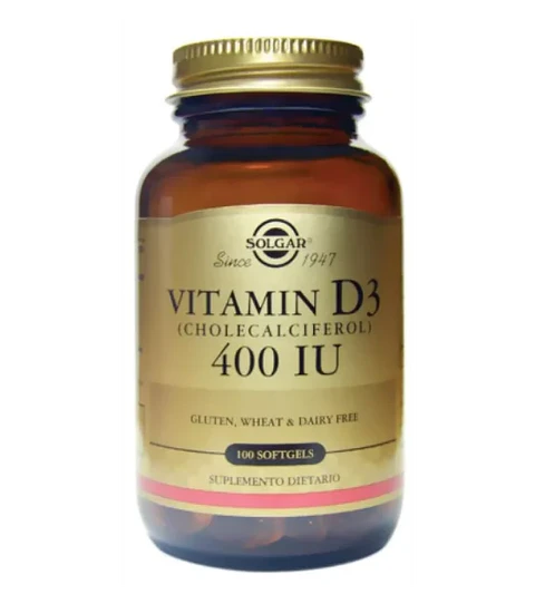 Vitamina D3 400 IU Solgar