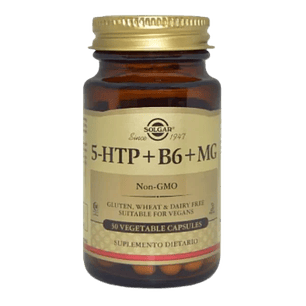 5 HTP + B6 + Magnesio 30 Cápsulas Solgar