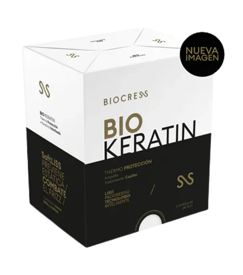 Biokeratin Ampolla Capilar 12 Unidades Bio Cress 10