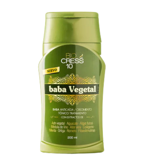 Baba Vegetal Tratamiento Anticaída 200 ml Bio Cress 10