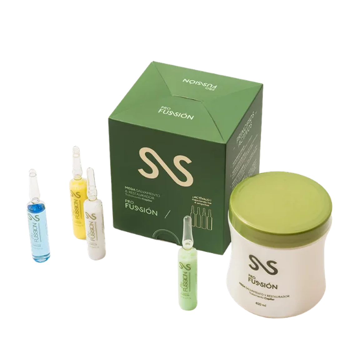 Mega Salvamento y Restaurador Pro Fussion 400 ml Bio Cress 10  1