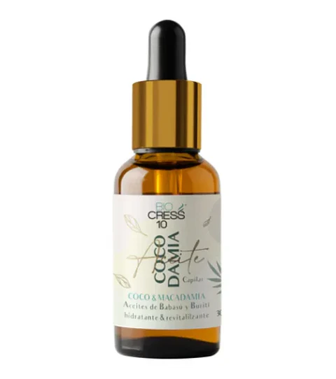 Aceite Coco Damia Biocress Macadamia