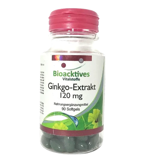 Ginkgo Biloba 120 Mg Bioacktives 90 Softgels