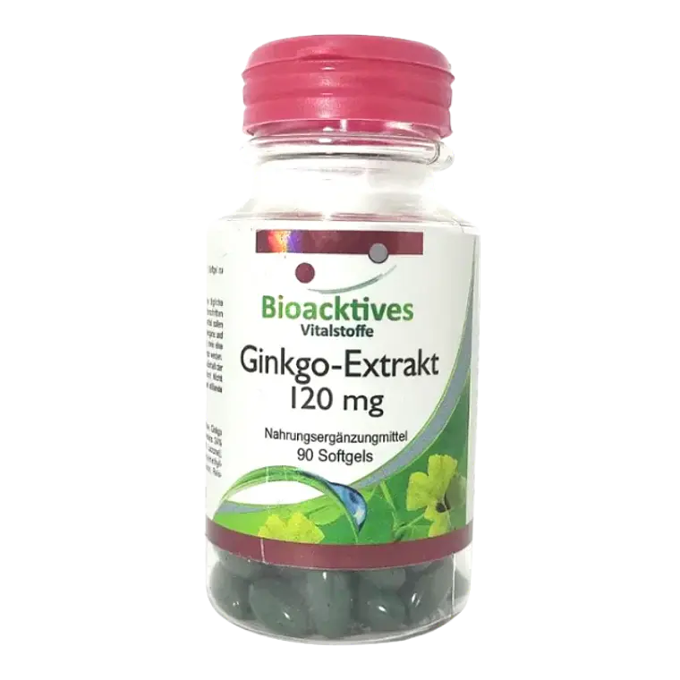 Ginkgo Biloba 120 Mg Bioacktives 90 Softgels 1