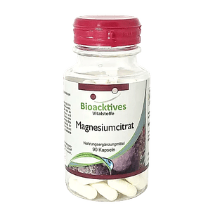 Citrato de Magnesio 90 Cápsulas Bioacktives