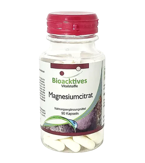 Citrato de Magnesio 90 Cápsulas 