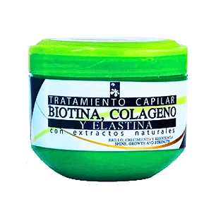 Tratamiento Capilar Biotina Colageno y Elastina 350ml Botanica Face
