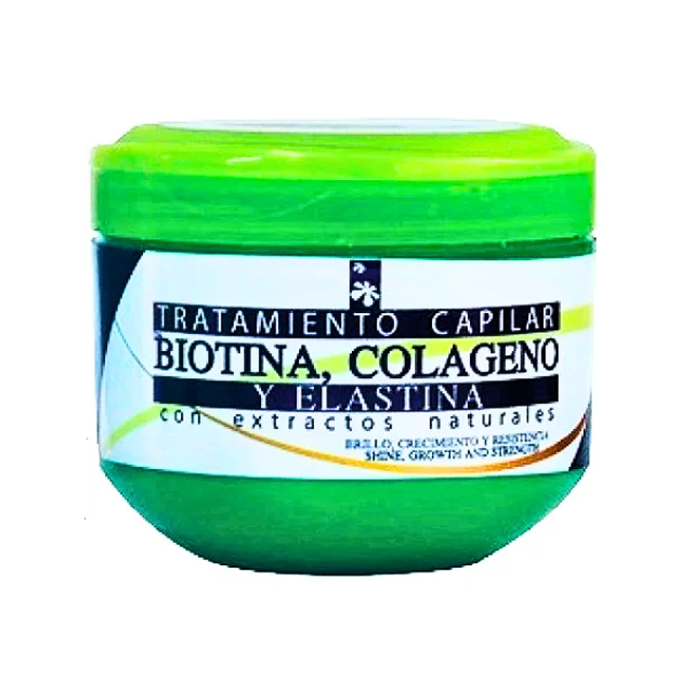 Tratamiento Capilar Biotina Colageno y Elastina 350ml Botanica Face 1