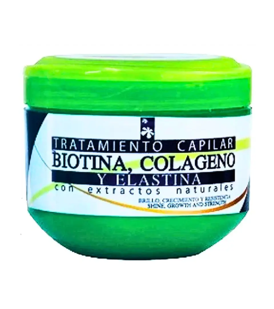 Tratamiento Capilar Biotina Colageno y Elastina 350ml Botanica Face 1