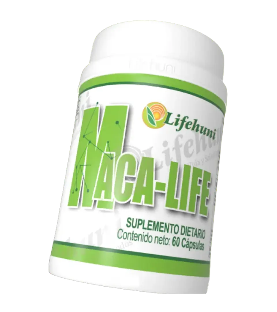 Maca Life 60 Cápsulas Lifehuni  1