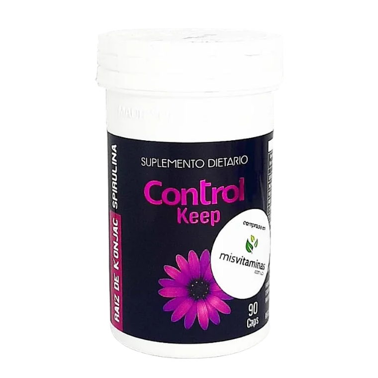 Control Fit Keep Raiz de Konjac Spirulina 90 Cápsulas 1