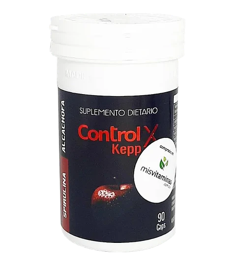 Control X Keep Spirulina y Alcachofa 90 Cápsulas