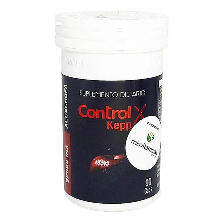 Control X Keep Spirulina y Alcachofa 90 Cápsulas 1