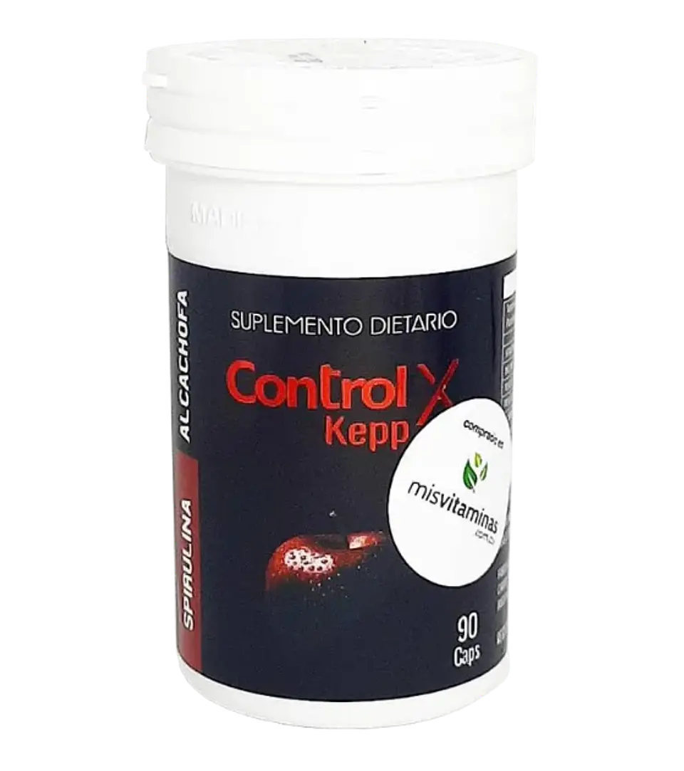 Control X Keep Spirulina y Alcachofa 90 Cápsulas 1