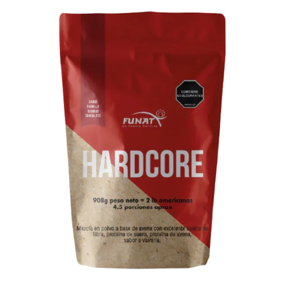 Whey Protein Hardcore Funat 2 libras 1