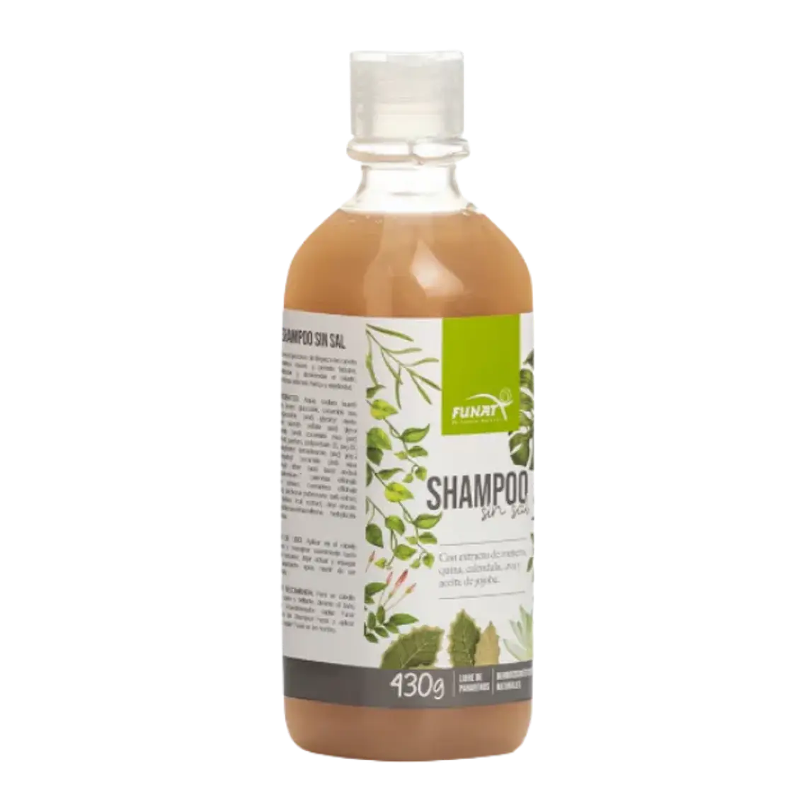 Shampoo Funat 430 g  sin sal  2