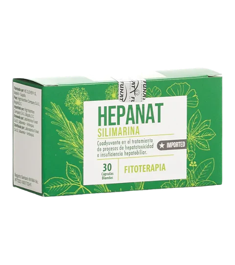Hepanat Silimarina 30 Cápsulas Funat