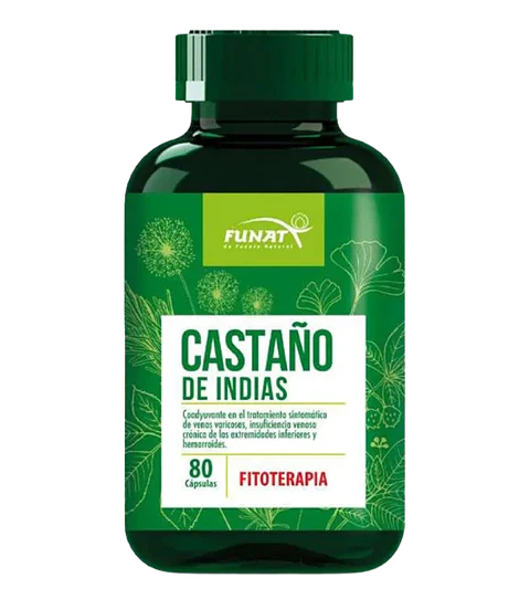 Castaño de Indias 80 Cápsulas Funat