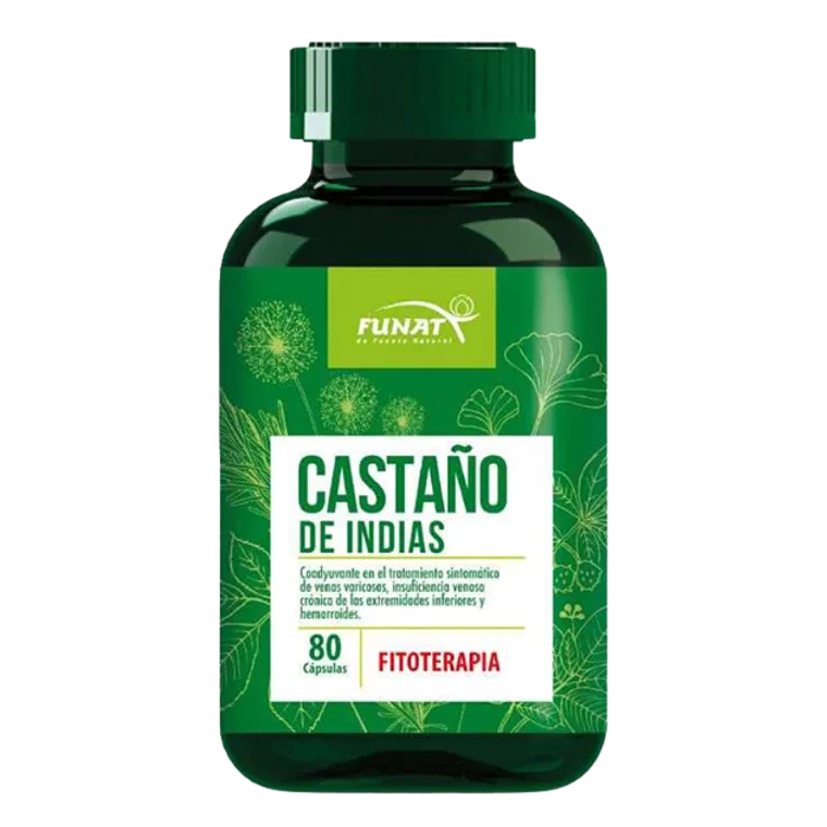 Castaño de Indias 80 Cápsulas Funat 1