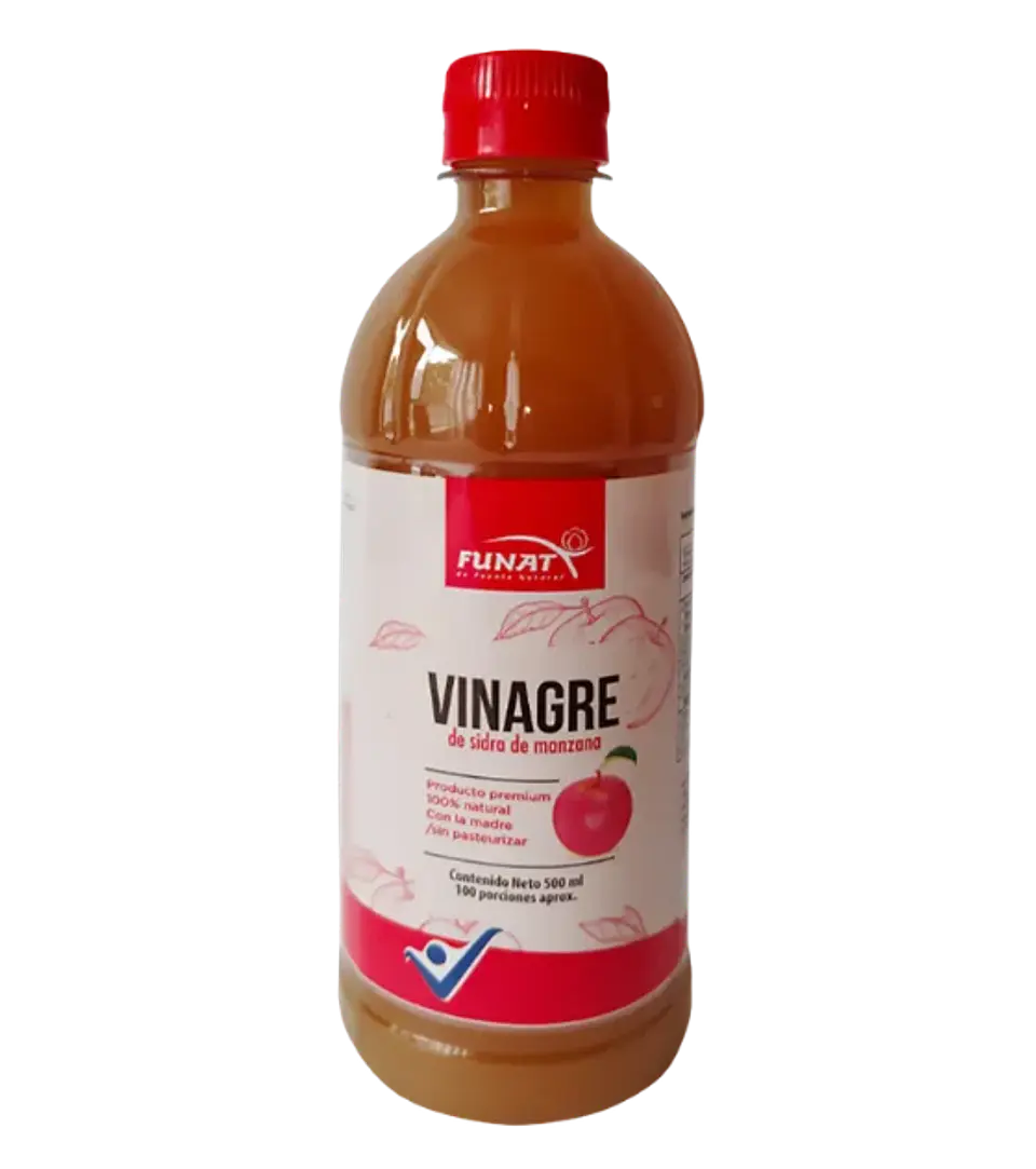 Vinagre de Sidra de Manzana Funat 500 ml 1
