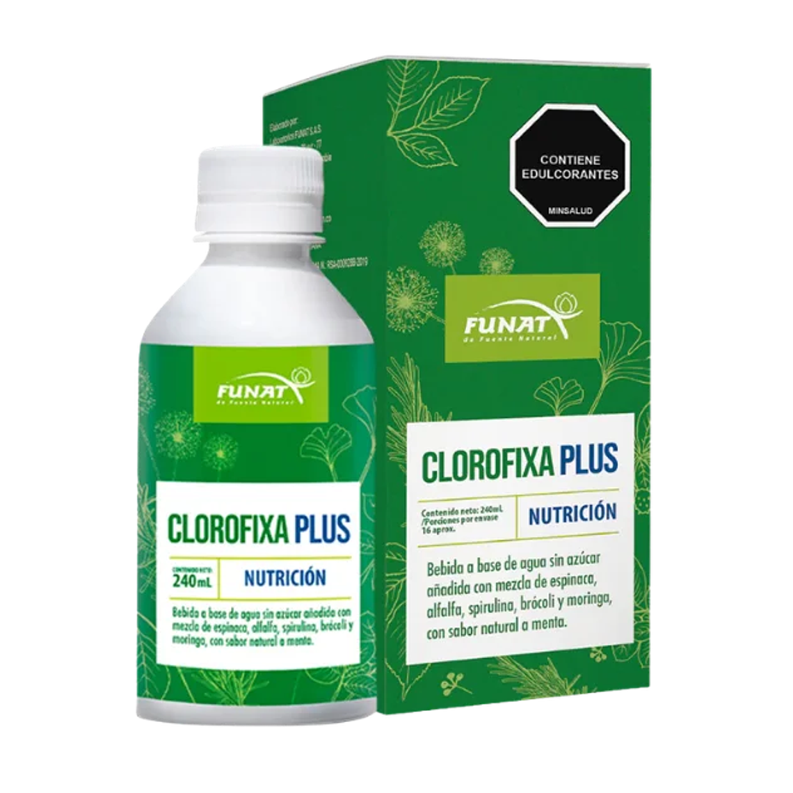 Clorofixa 240 ml Clorofila Funat  1