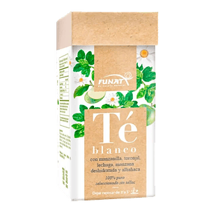 Té Blanco 30 Tisanas Funat