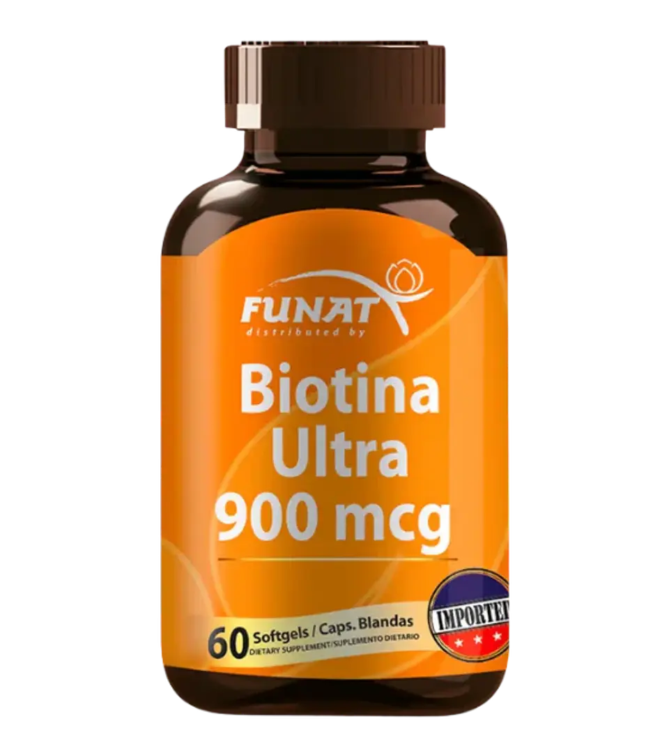 Biotina Ultra 900 mcg 60 Softgels  1