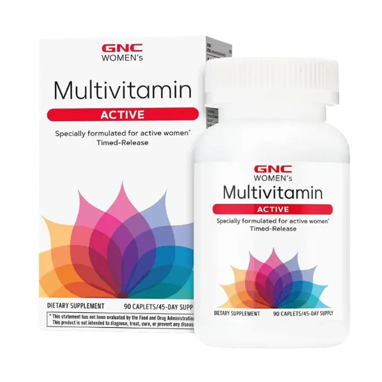 Mutivitamin Active GNC 90 Caplets 1
