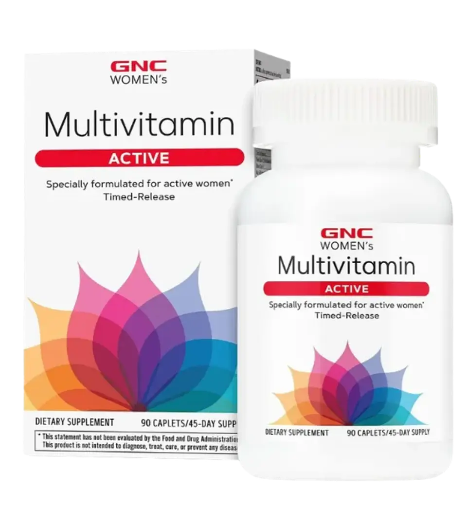 Mutivitamin Active GNC 90 Caplets 1