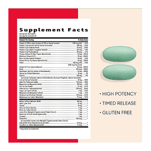 Mutivitamin Active GNC 90 Caplets