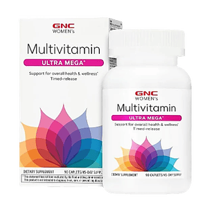 Multivitamin Ultra Mega 90 Caplets GNC