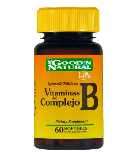 Vitaminas del Complejo B 60 Softgels Good´N Natural