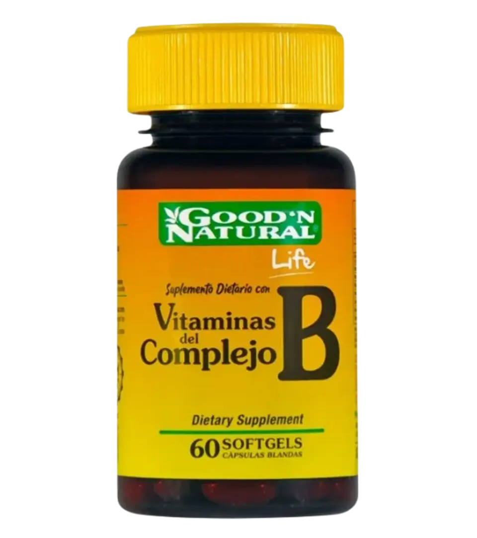 Vitaminas del Complejo B 60 Softgels Good´N Natural 1