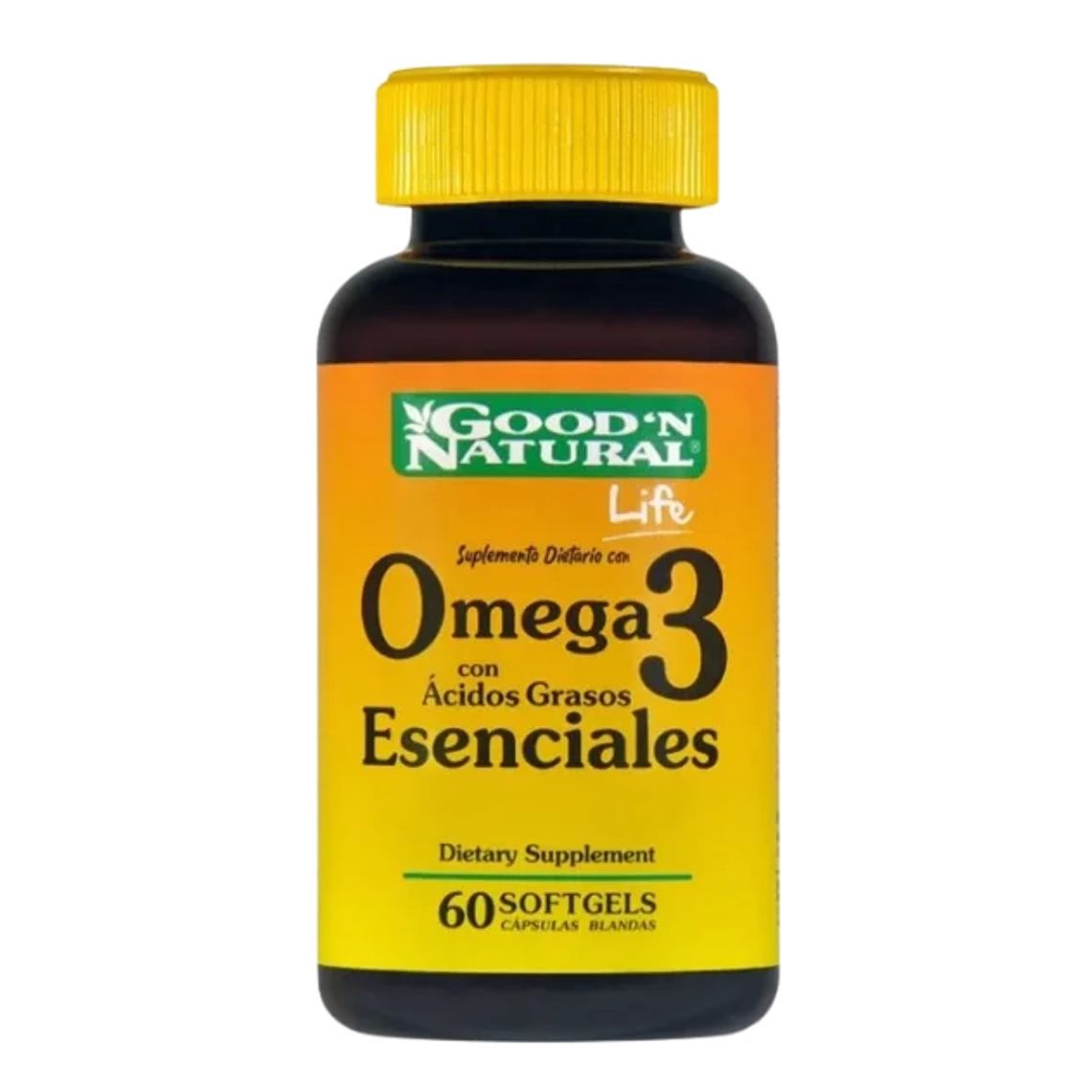 Omega 3 Acidos Grasos Esenciales 60 Softgels Good´N Natural 1