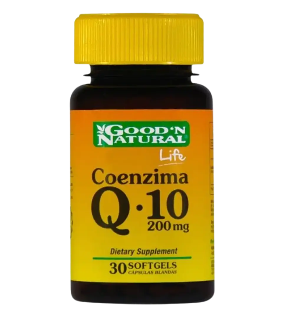 Coenzima Q10 200 mg 30 Softgels Good´N Natural 1