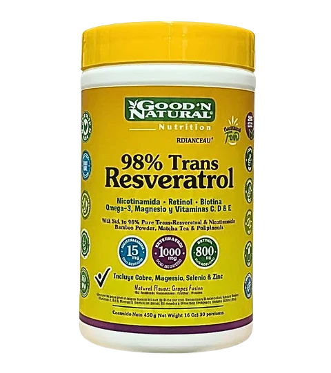 Trans Resveratrol 450 gramos Good´N Natural