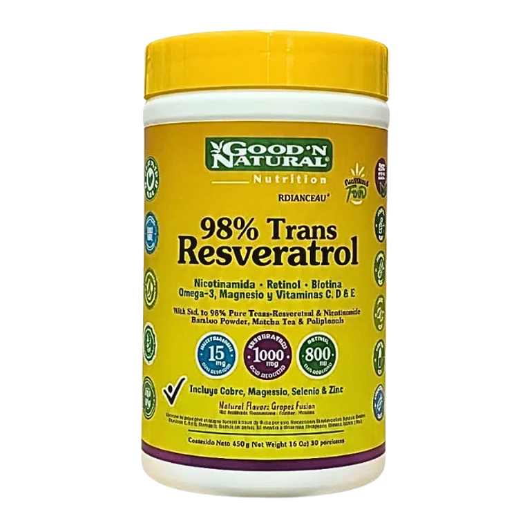 Trans Resveratrol 450 gramos Good´N Natural 1