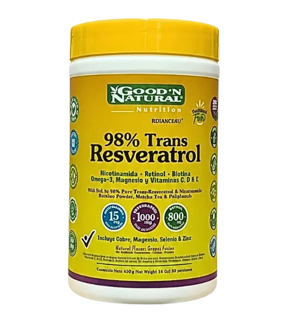 Trans Resveratrol 450 gramos Good´N Natural 1