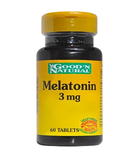 Melatonina 3 mg 60 Tabletas Good'N Natural 