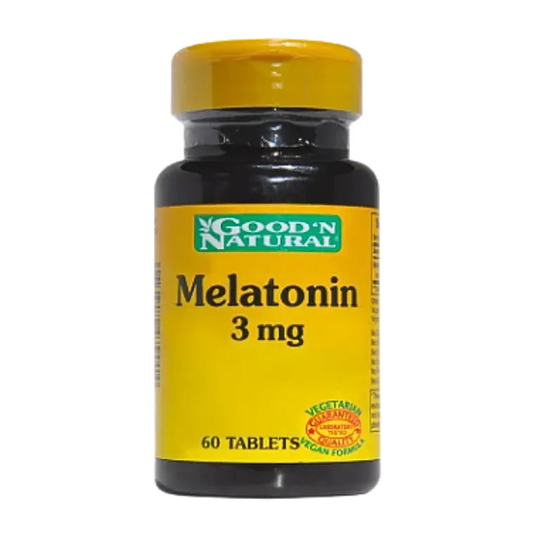 Melatonina 3 mg 60 Tabletas Good'N Natural  1