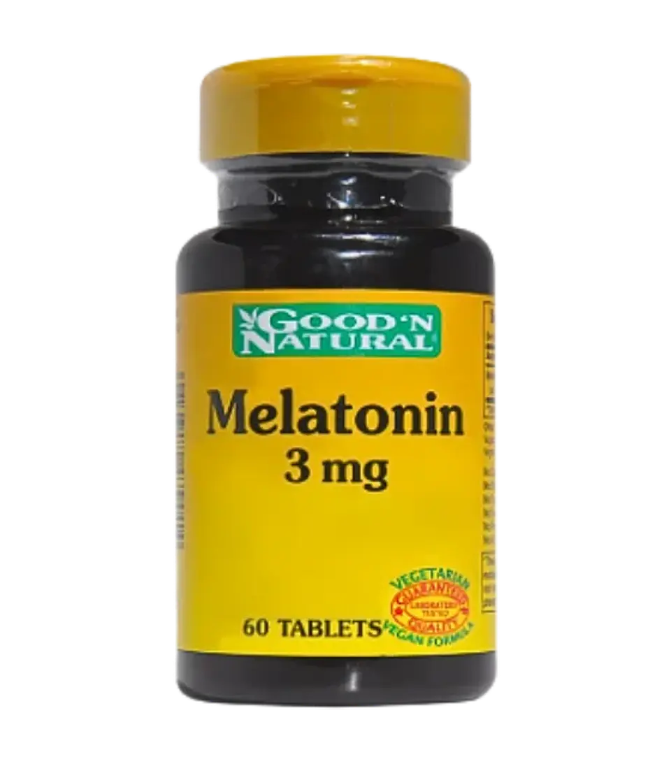 Melatonina 3 mg 60 Tabletas Good'N Natural  1