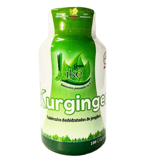 Jengibre Kurginger 100 Cápsulas 