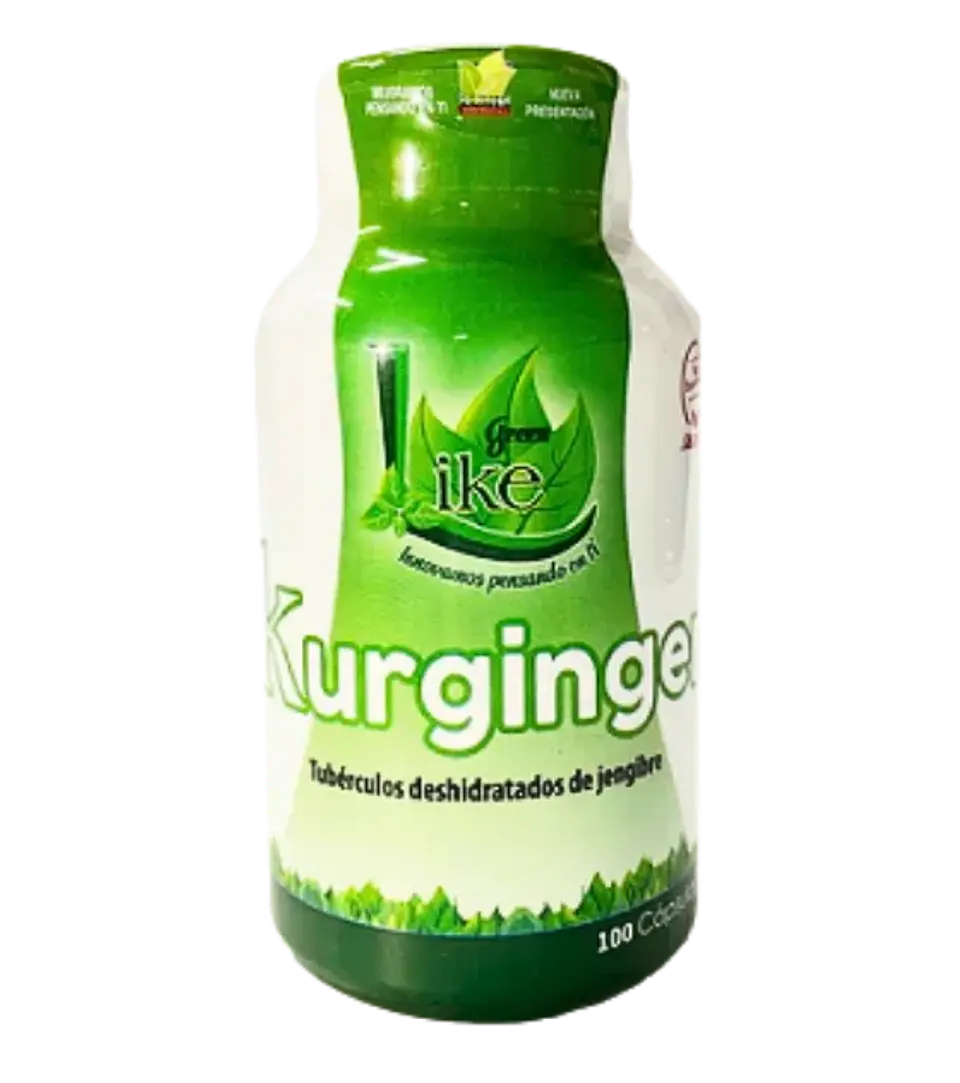 Jengibre Kurginger 100 Cápsulas  1
