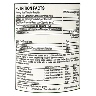 Jengibre Kurginger 100 Cápsulas 