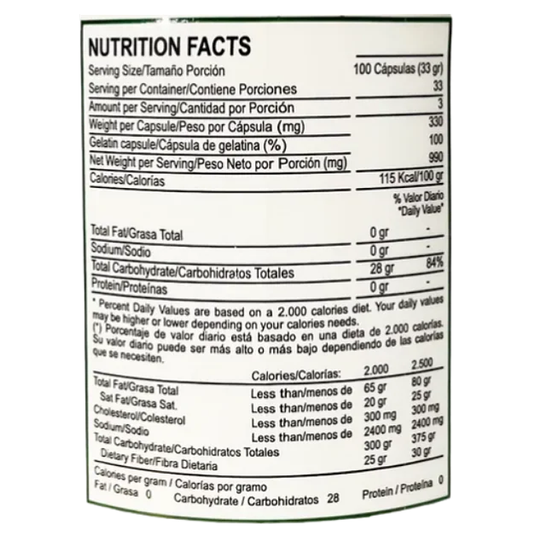 Jengibre Kurginger 100 Cápsulas  2